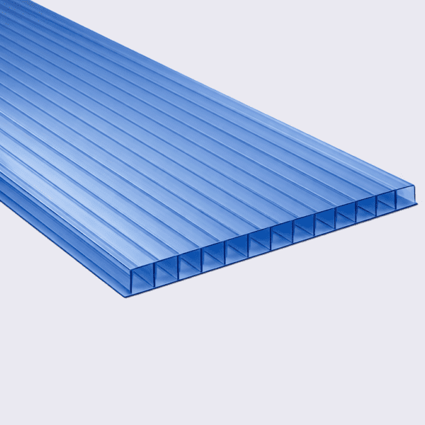 Πολυκαρμπονικό φύλλο κυψελωτό μπλε ηράκλειο