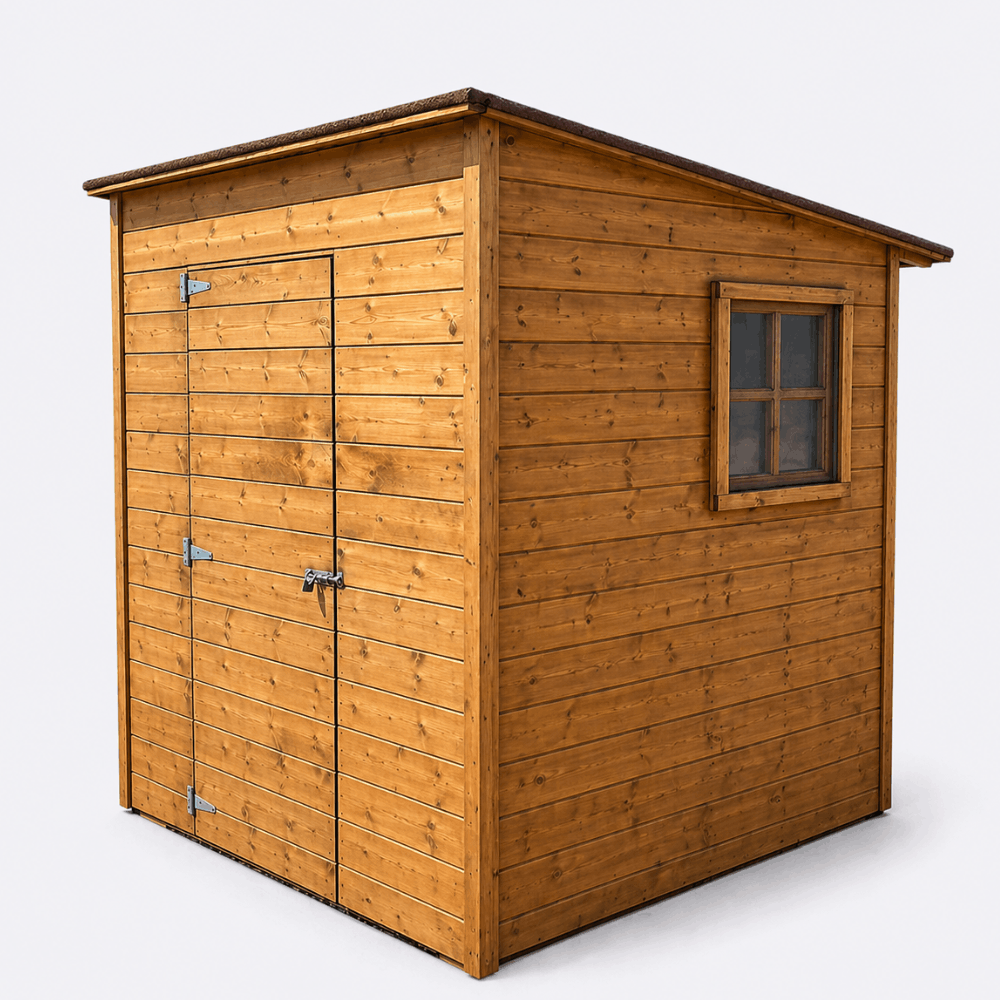 Ξύλινη Αποθήκη Κήπου 200 Χ 170 cm Wooden Shed Heraklion Ξύλινο σπιτάκι ηράκλειο