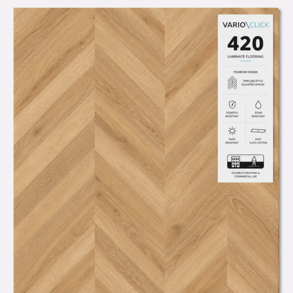 Laminate Πάτωμα ψαροκόκκαλο 420